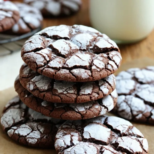 Chocolate Crinkle Cookie