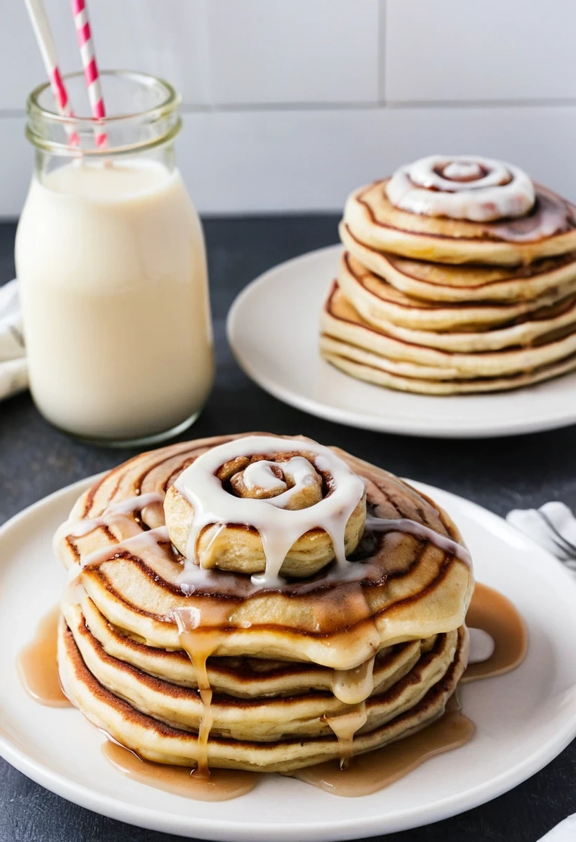Cinnamon Roll Pancake