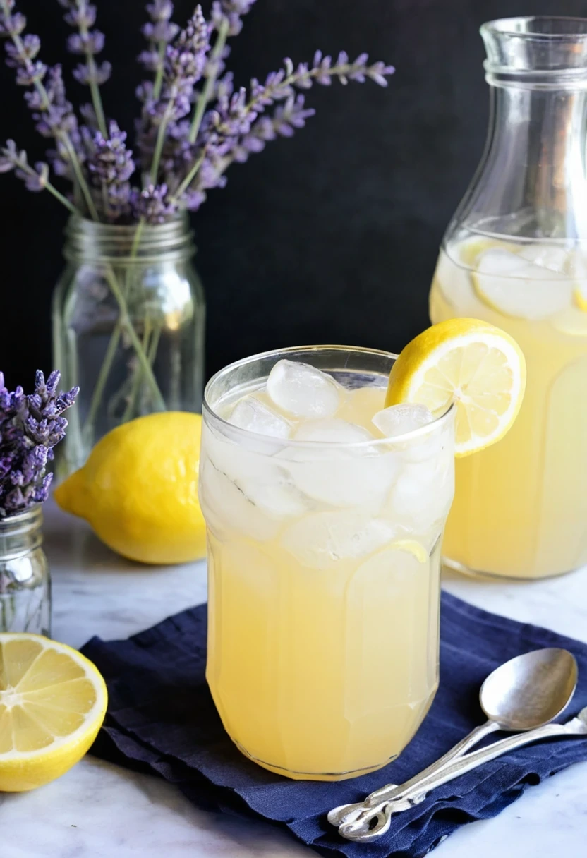 Boozy Lavender Lemonade