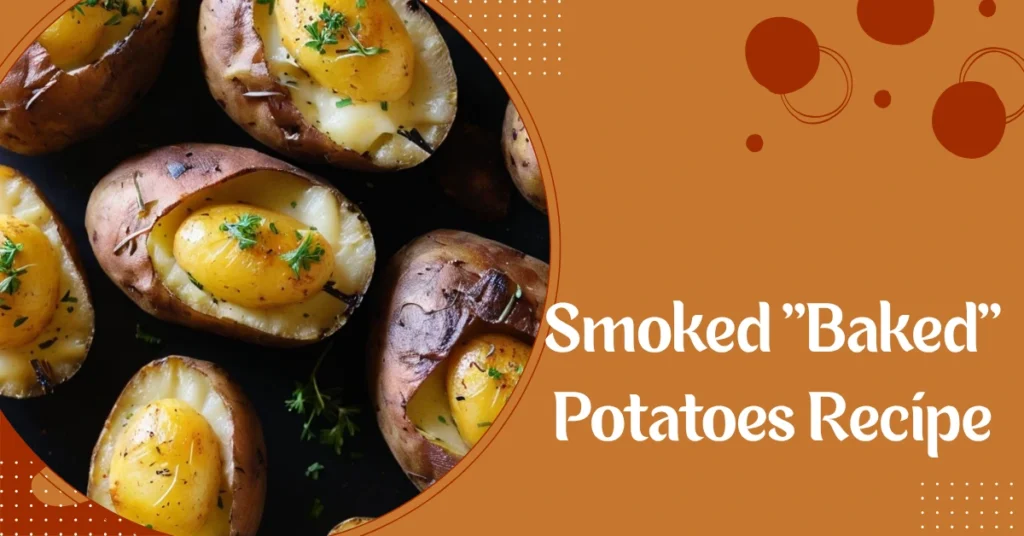 Smoked “Baked” Potatoes Recipe