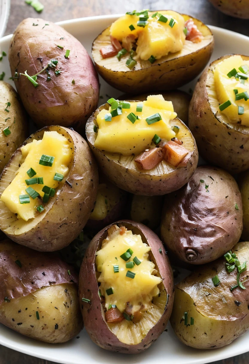 Smoked “Baked” Potatoes