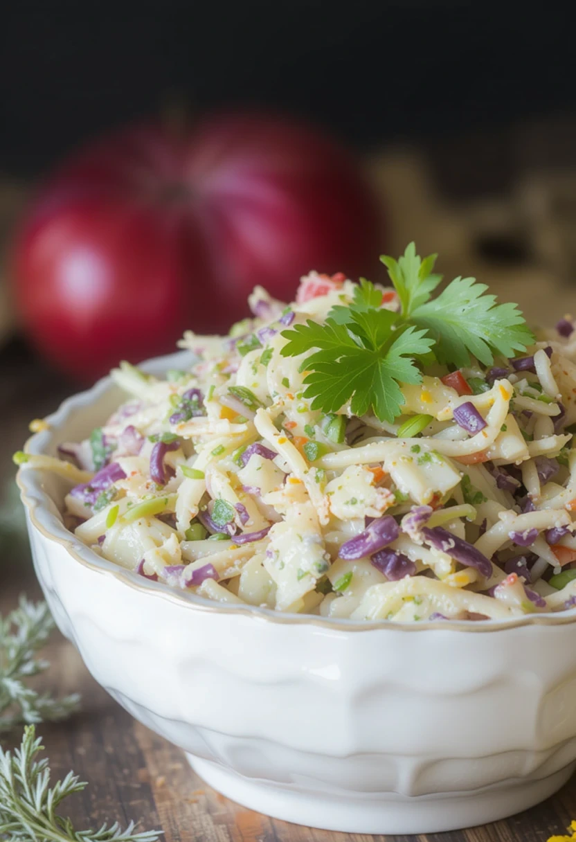 Tequila Lime Coleslaw with Cilantro