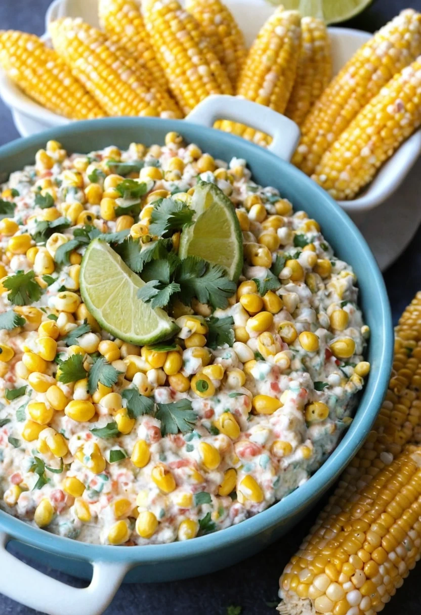Cold Mexican Street Corn Dip