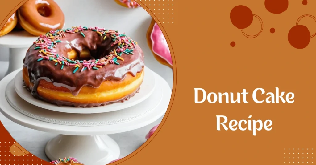 Donut Cake Recipe