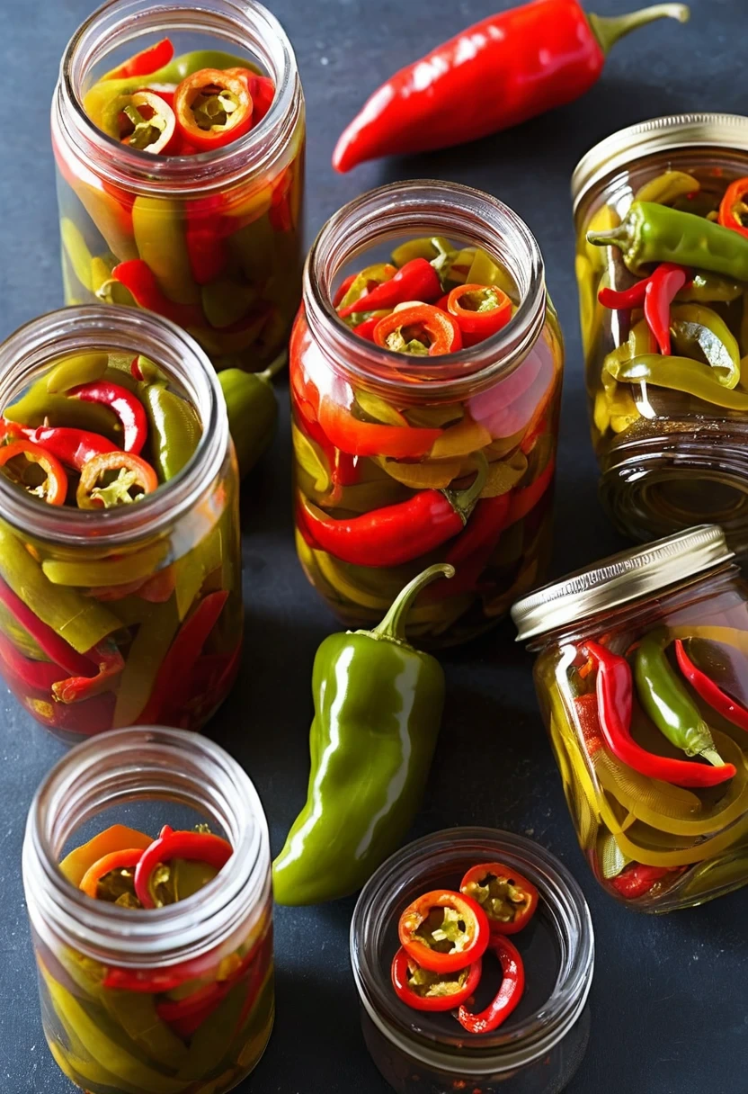 Pickled Hot Peppers