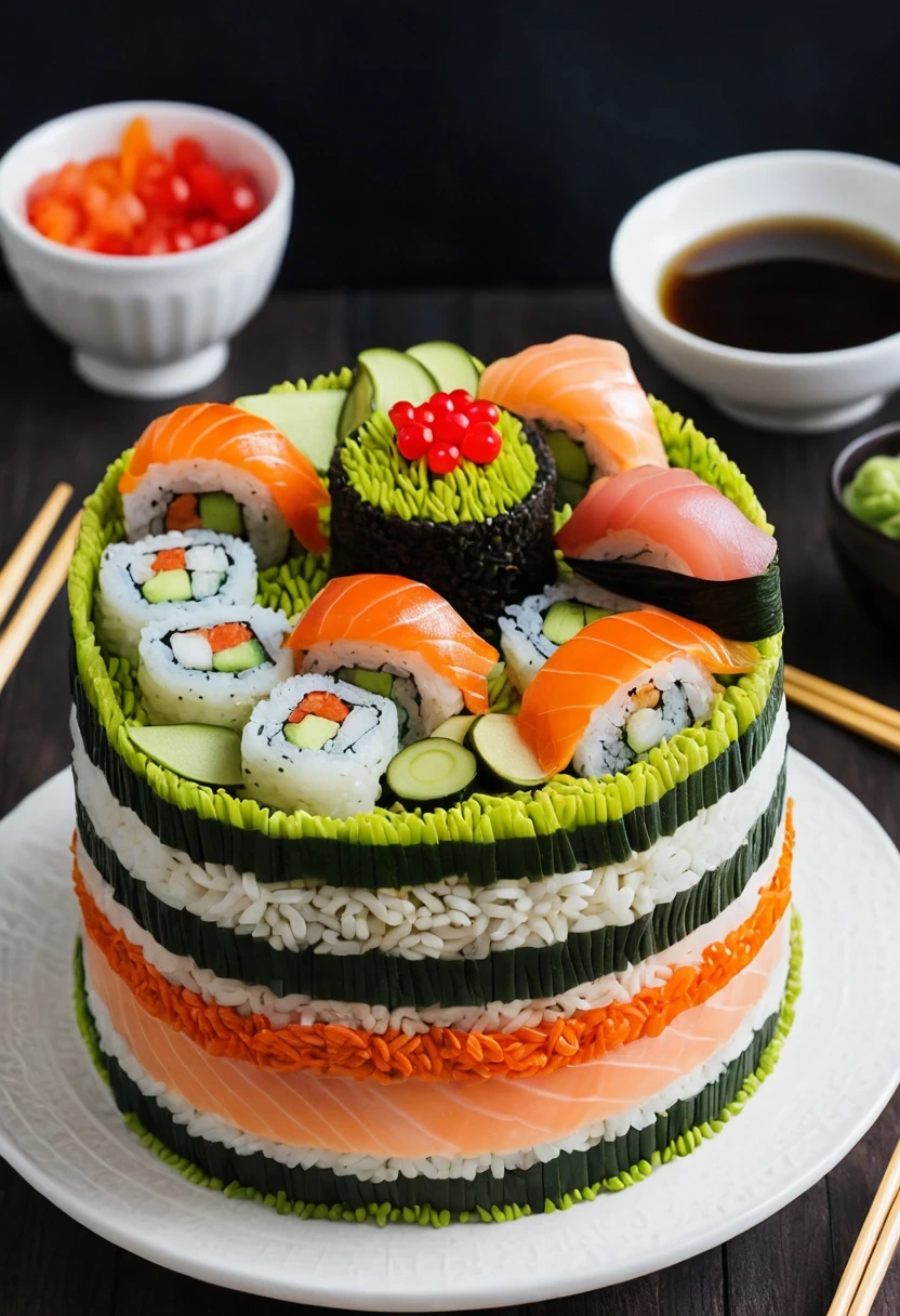 Sushi Cake