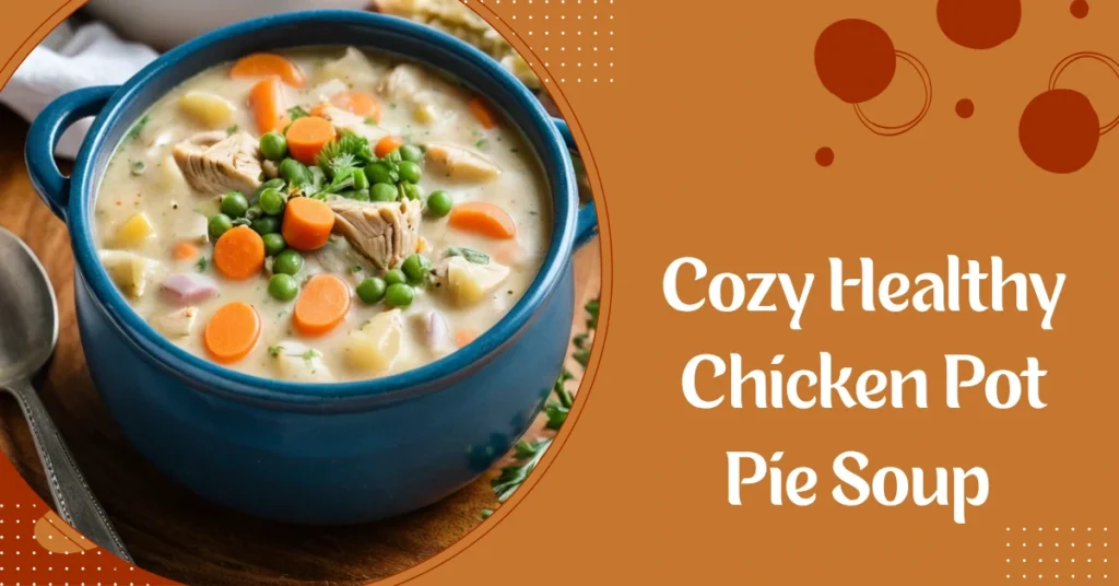 Cozy Healthy Chicken Pot Pie Soup